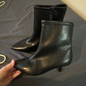 Target Black Heeled Boots